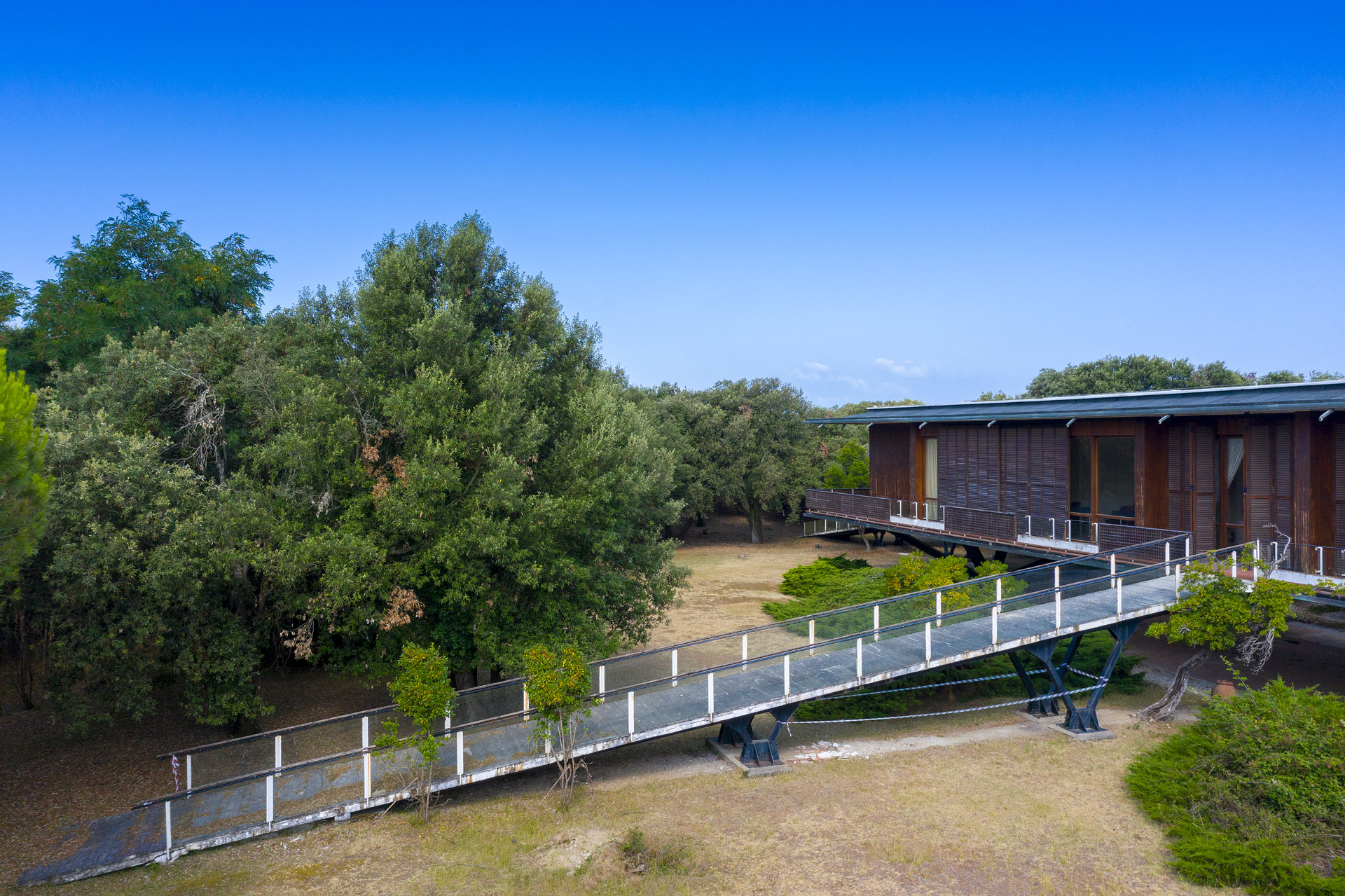 Vista della passerella