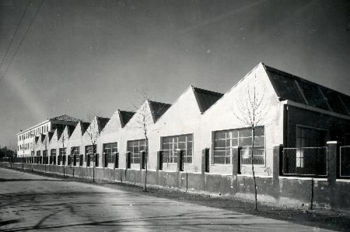 Veduta dei laboratori su via Ca' Rossa