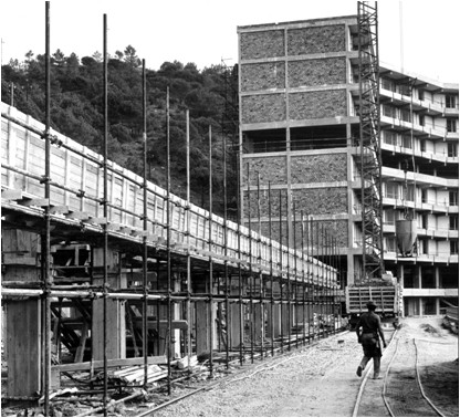 Foto di cantiere 1967  