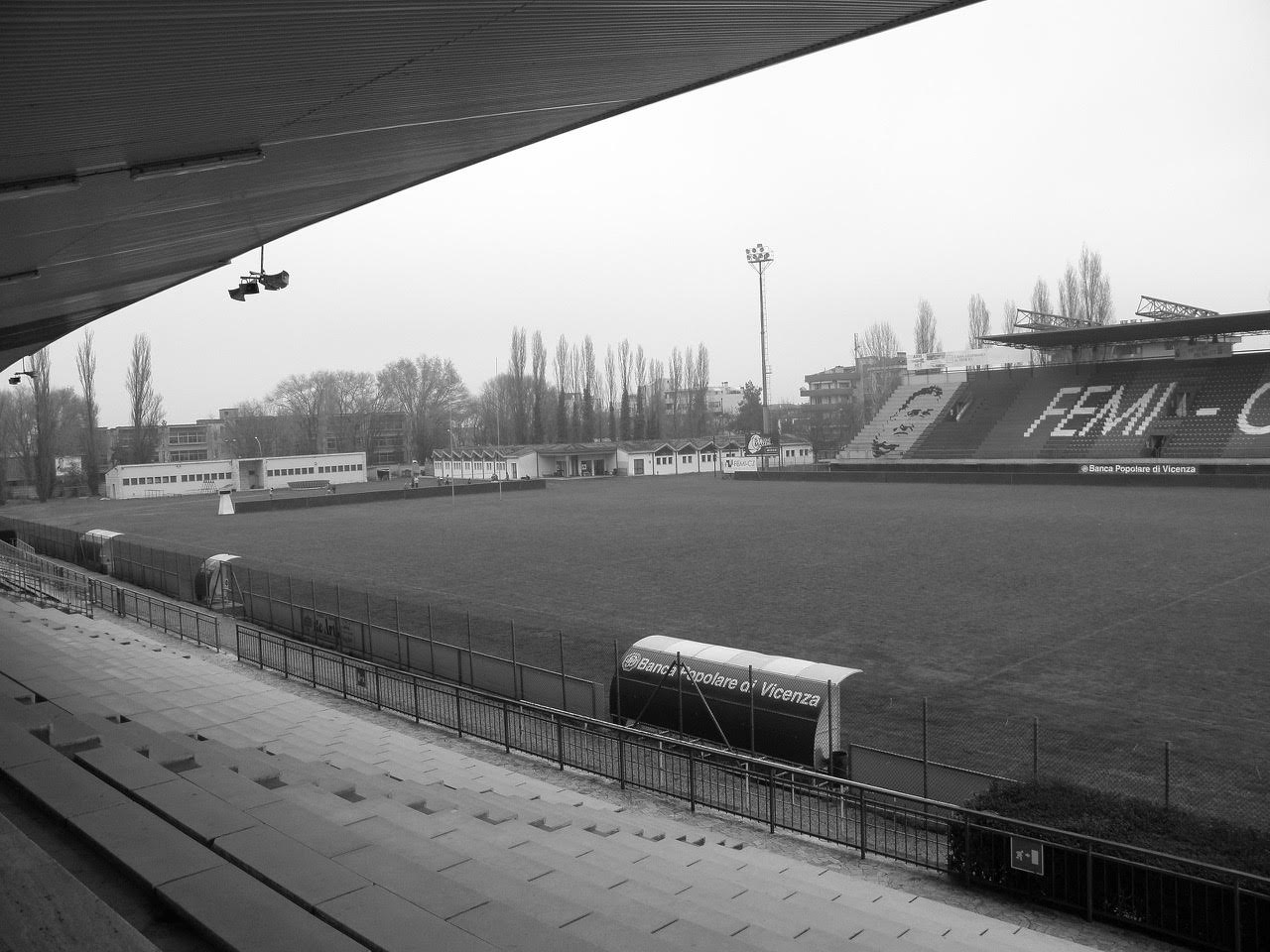 Vista della gradonata