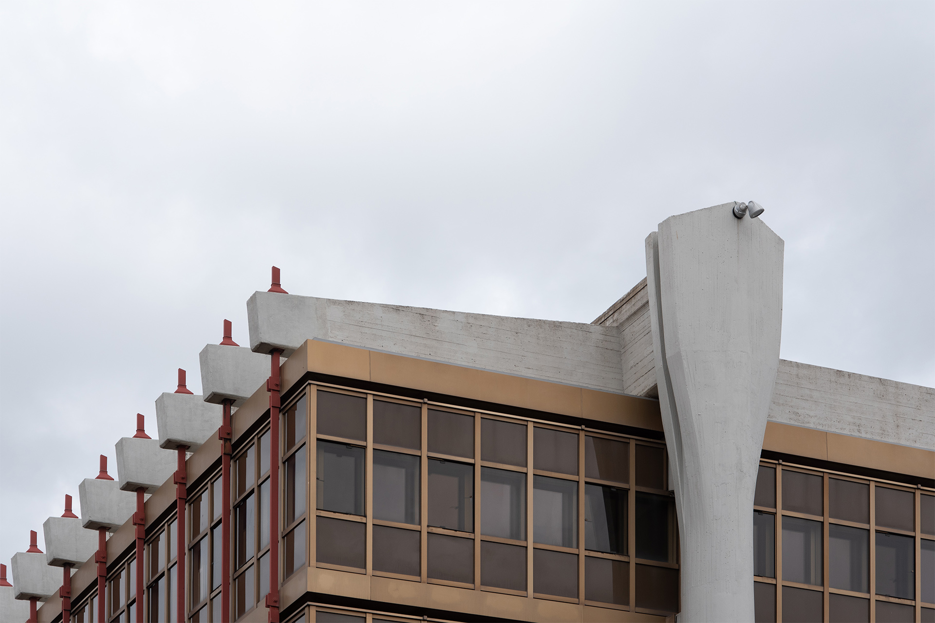 Dettaglio del coronamento