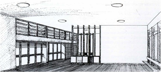 SCHIZZO PROSPETTICO DELL'INTERNO