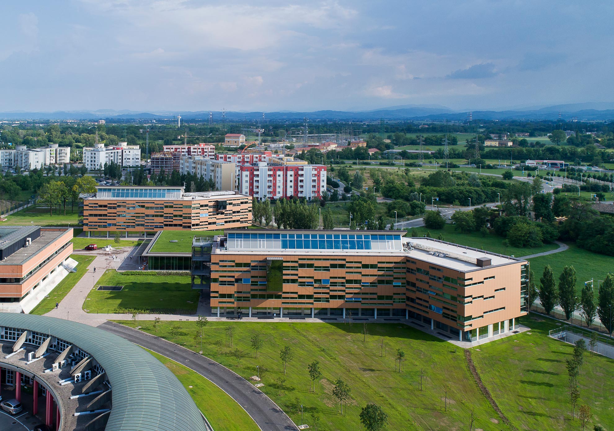 Vista esterni - volumi