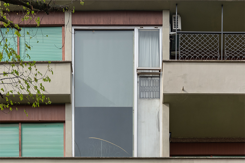 Dettaglio del prospetto (Viale di Villa Grazioli)