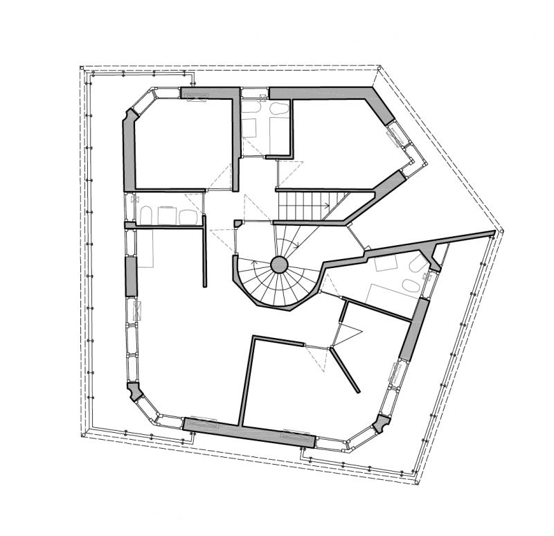 Elaborati progettuali: pianta piano primo