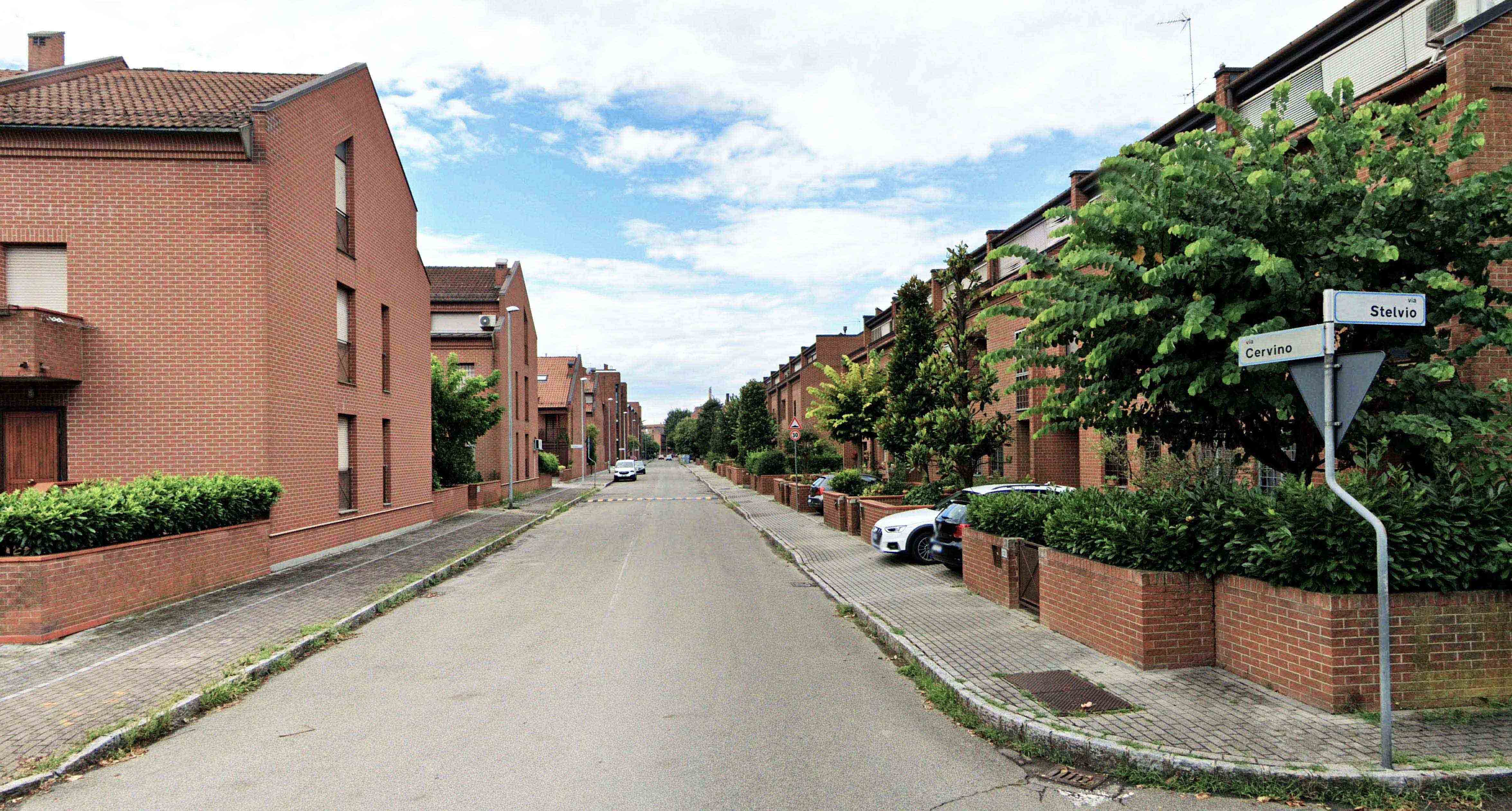 Vista - asse Via Cervino
