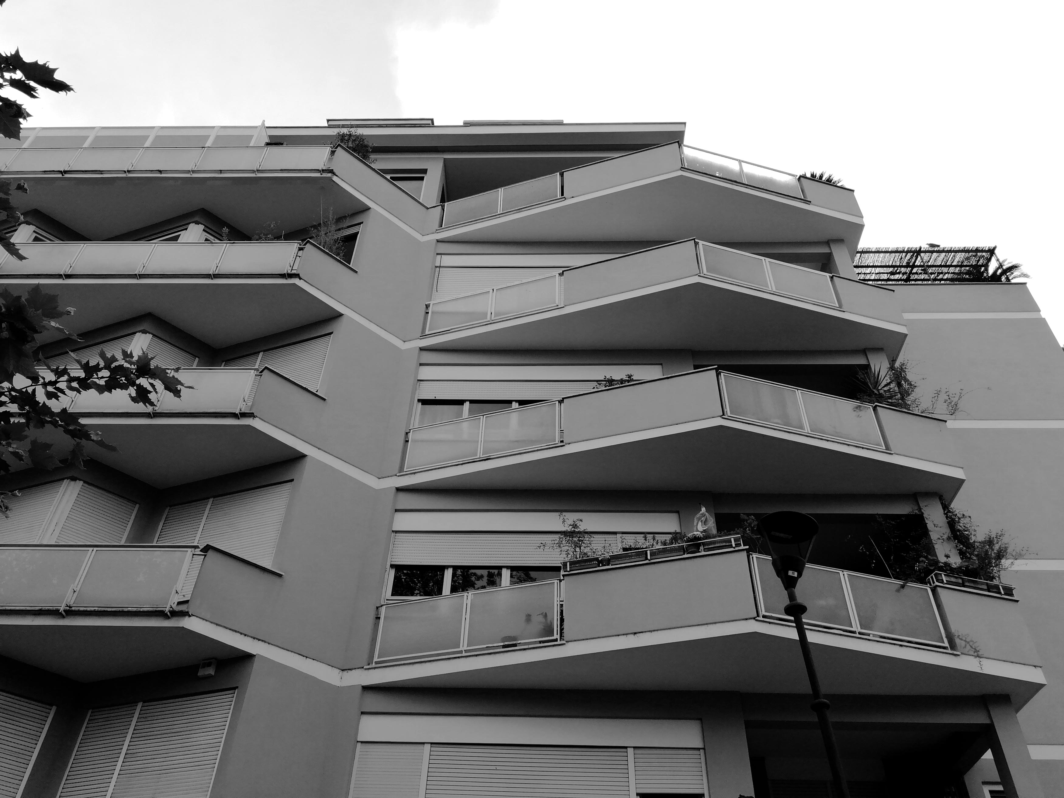 Dettaglio dei balconi