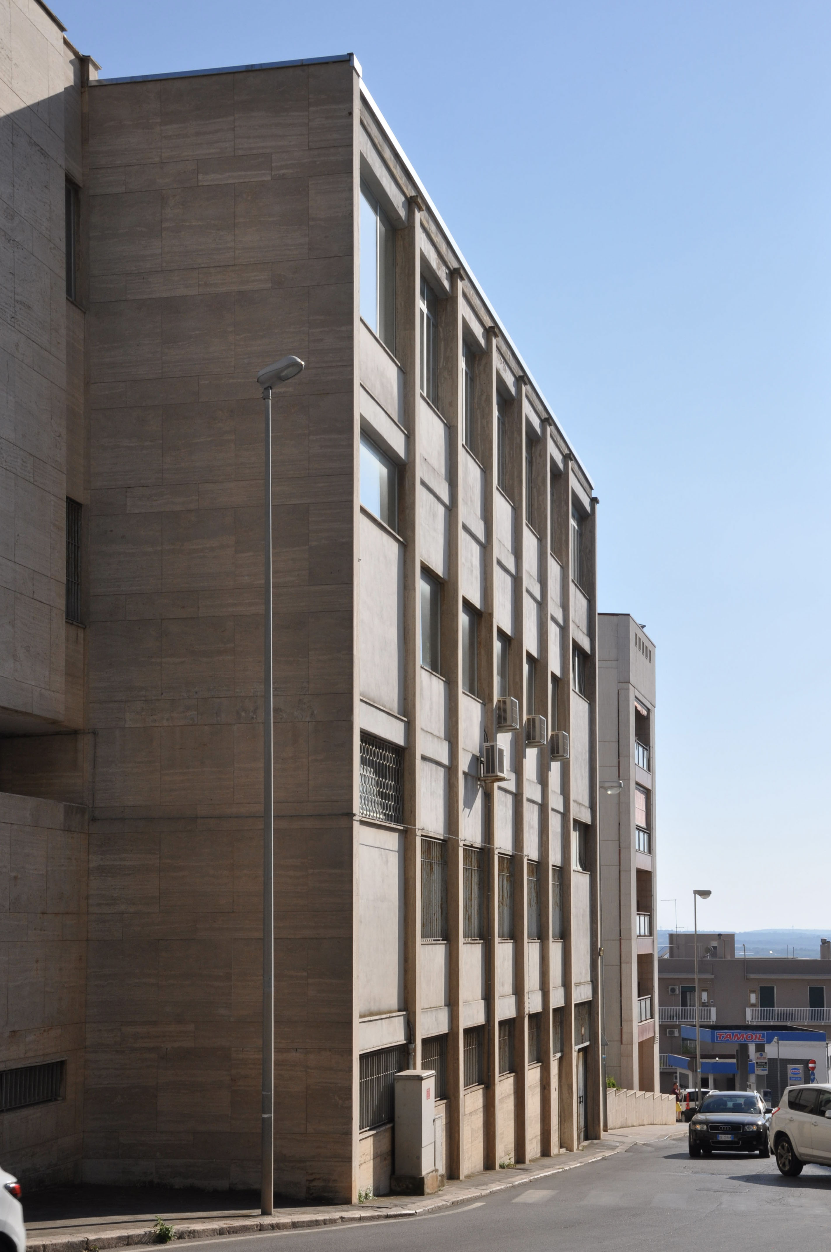 veduta facciata laterale