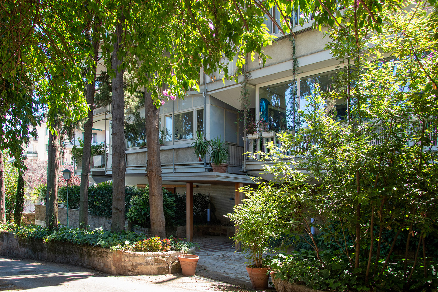 Dettaglio dell'attacco a terra