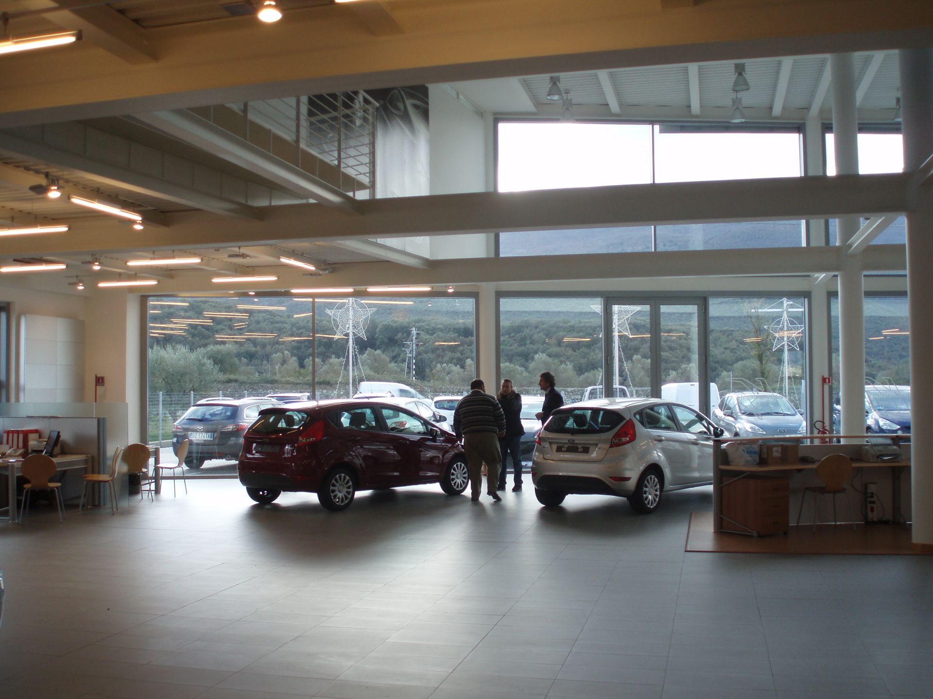 piano terra showroom - controfacciata