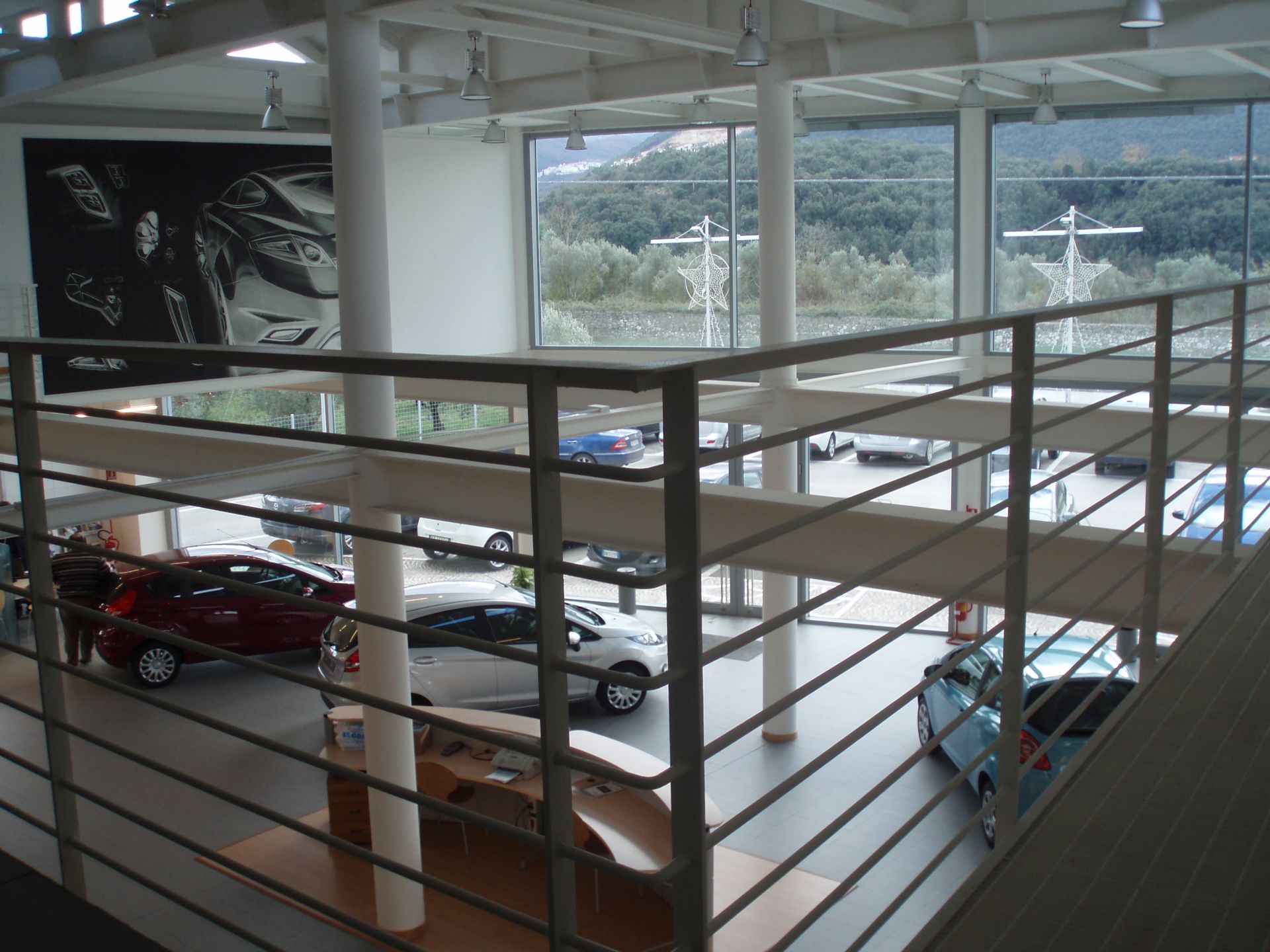 primo piano - ballatoio showroom