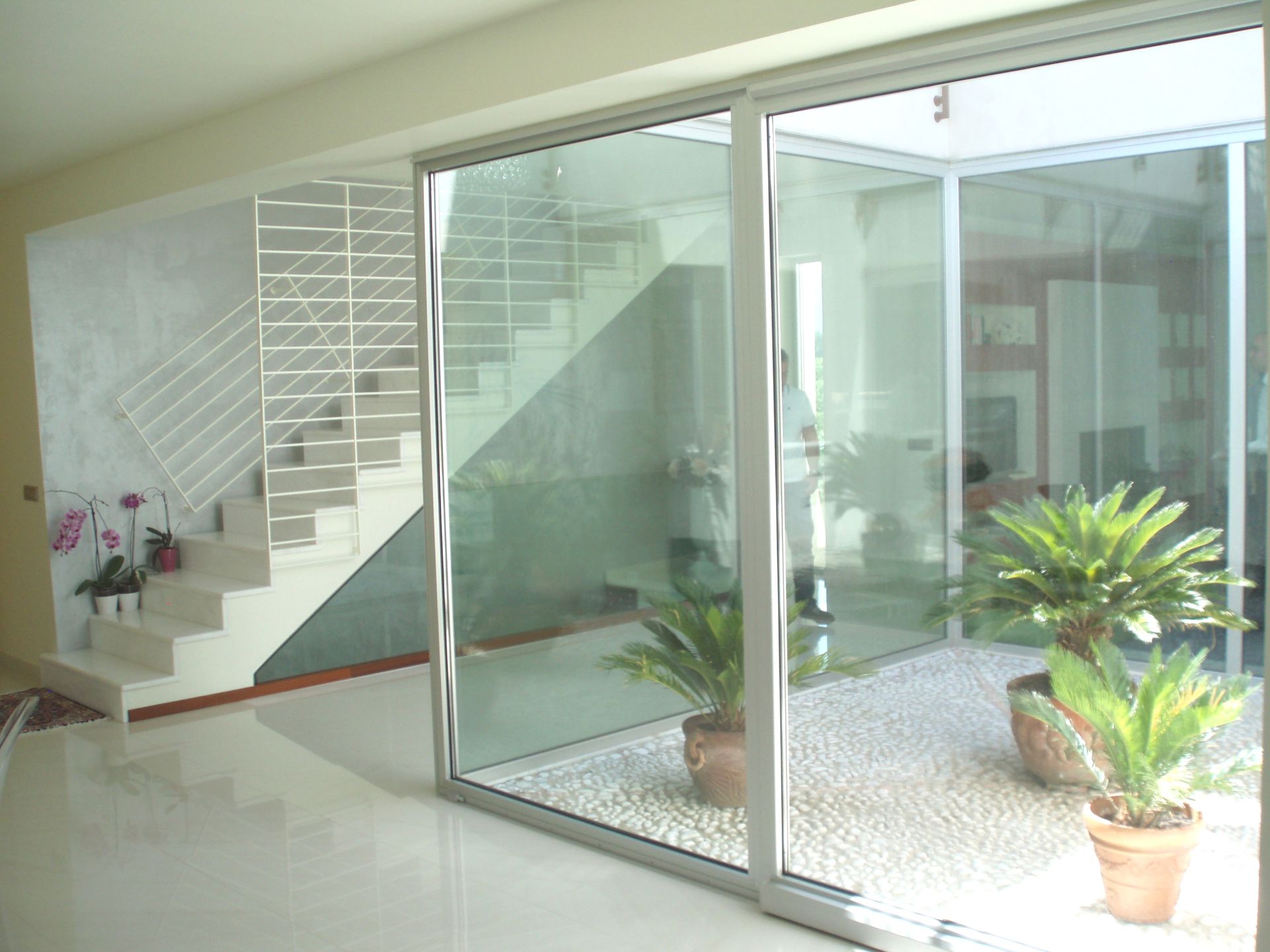 interno - patio e collegamento verticale  