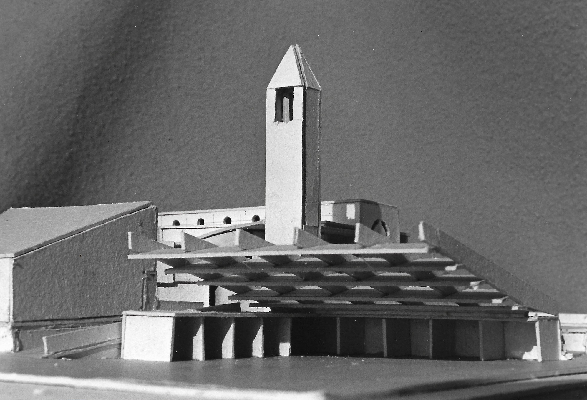 plastico - vista intero complesso religioso