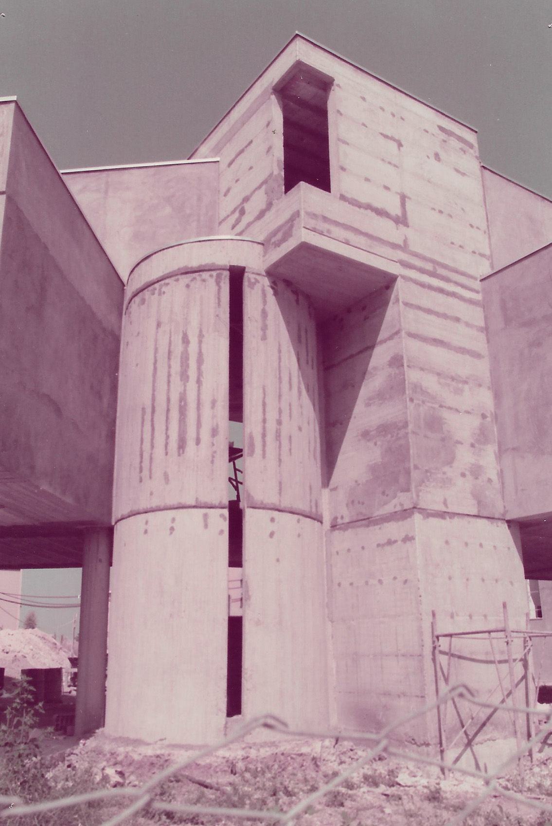 esecuzione lavori (anni '80) - innesto volumi canonica