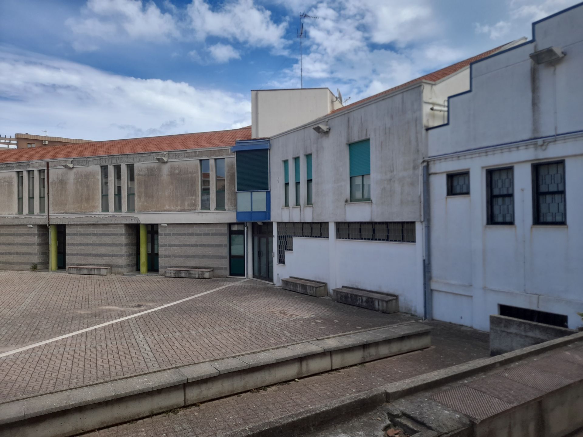 vista sul cortile canonica