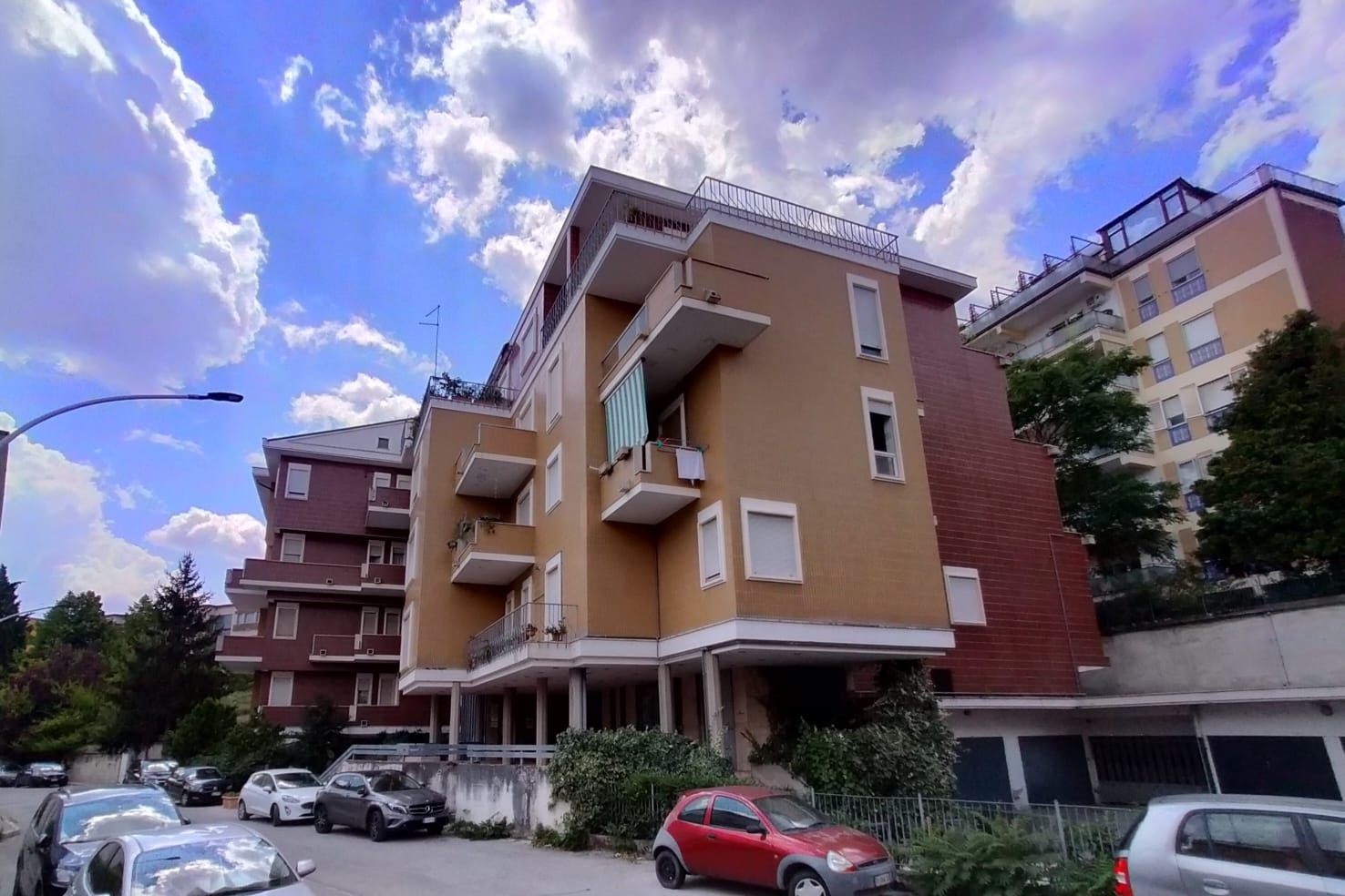 vista prospettica facciata Nord-Est