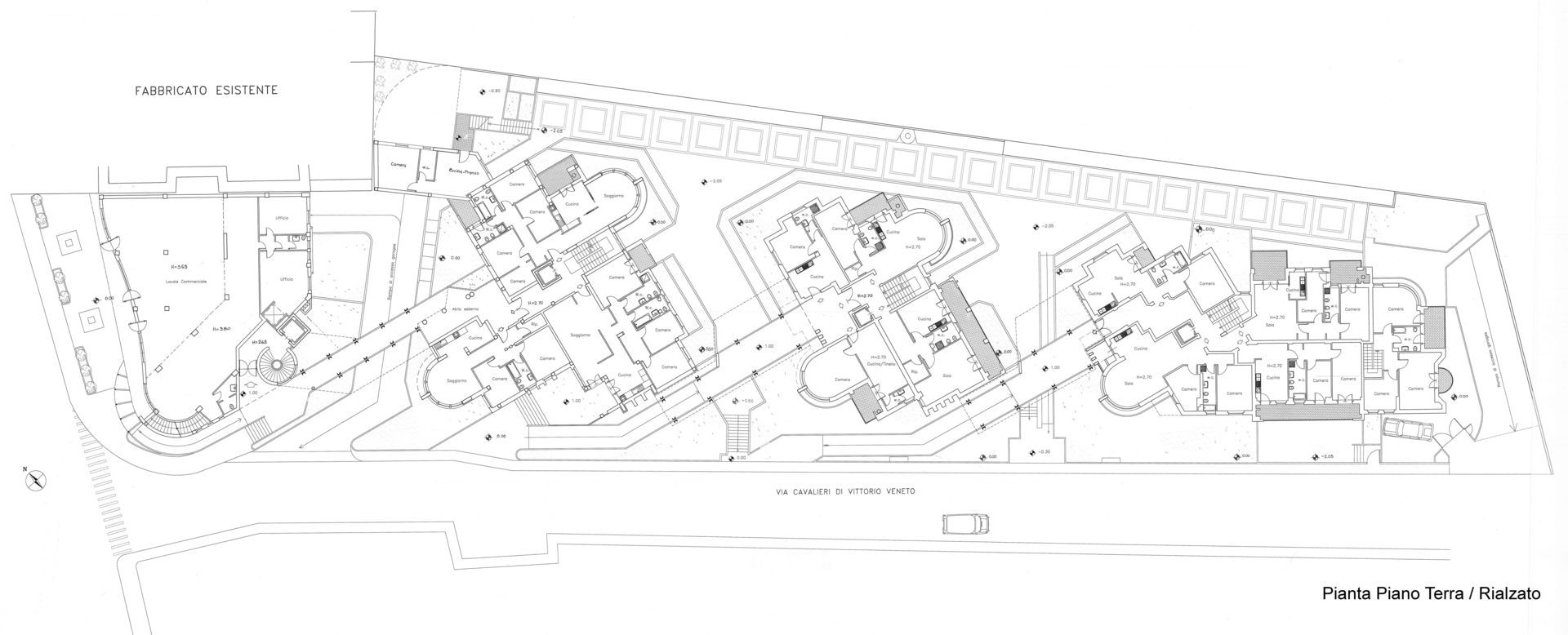 pianta piano terra - rialzato