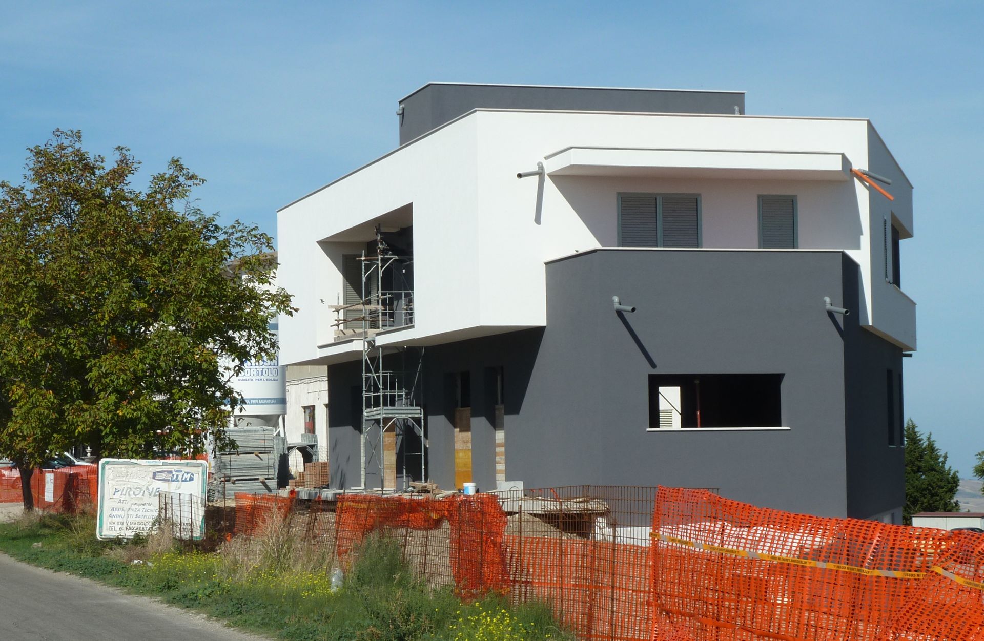 vista Sud-Ovest in costruzione (2009-2010)