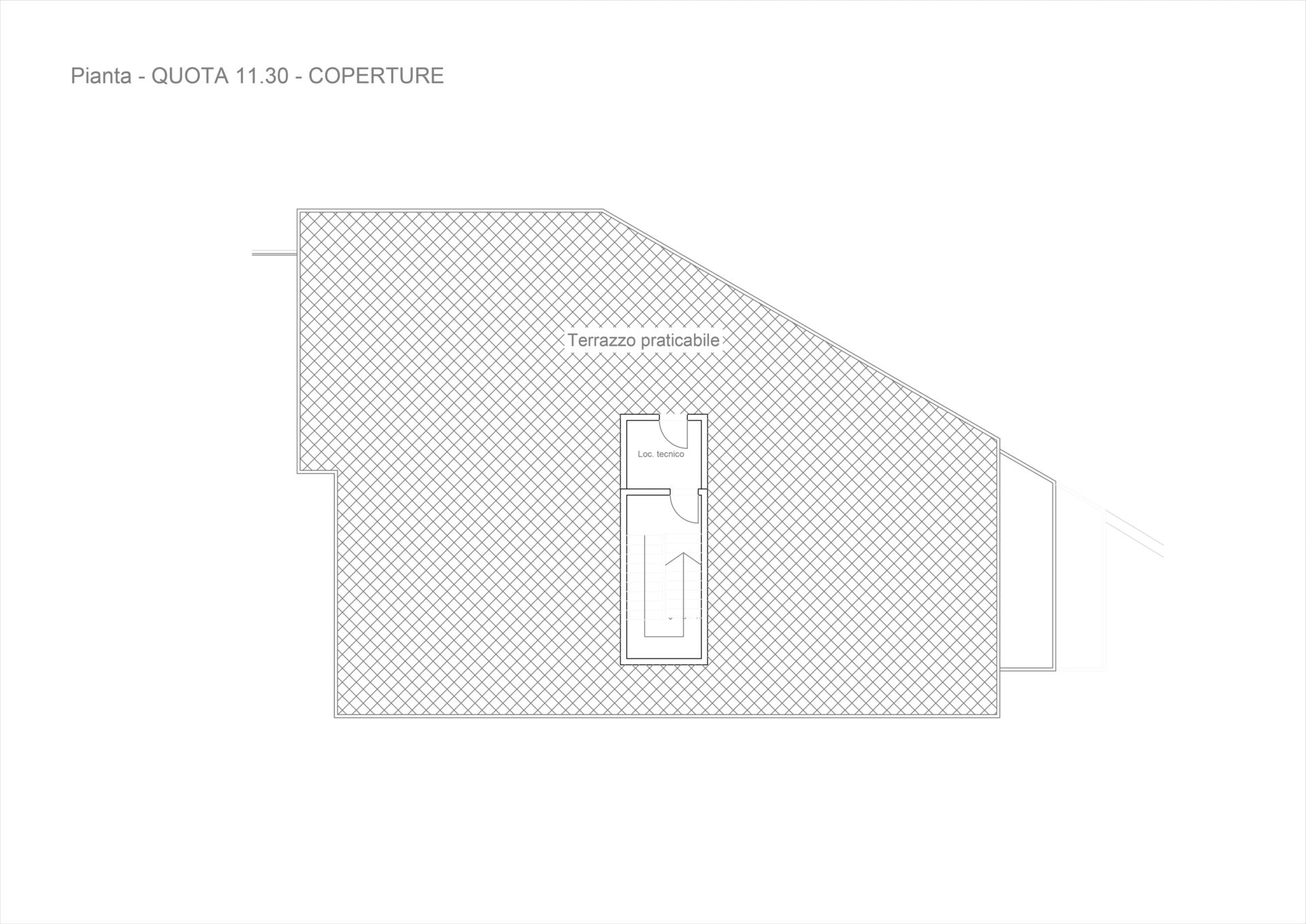 pianta copertura