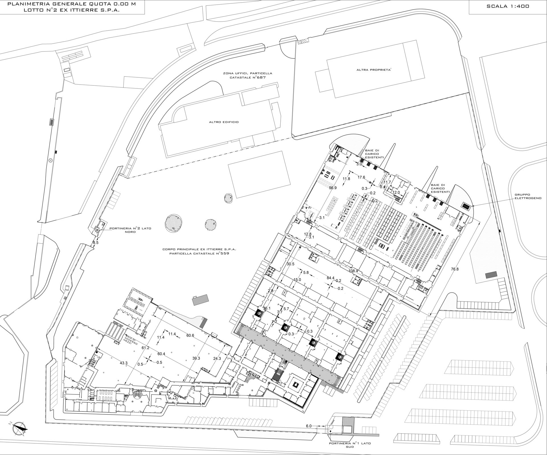 planimetria generale (quota 0.00)