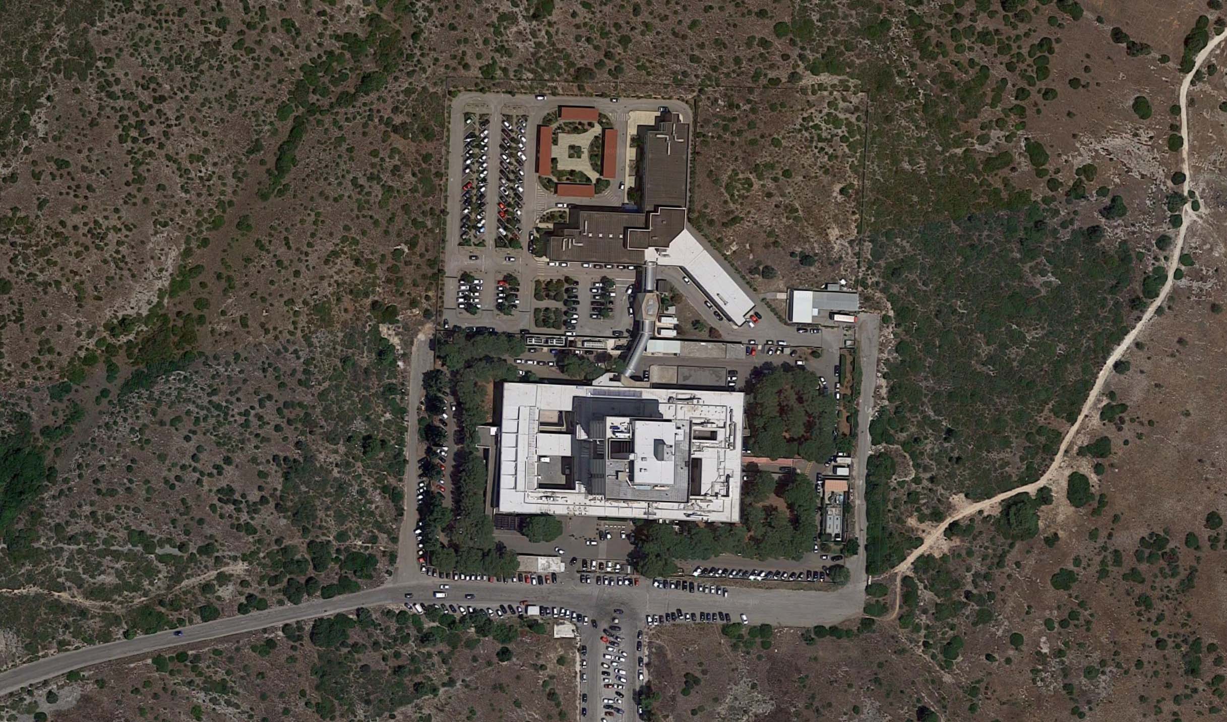 veduta complesso a volo d'uccello