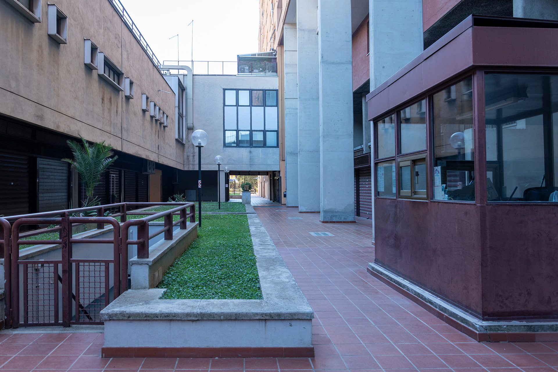 Vista della corte interna 