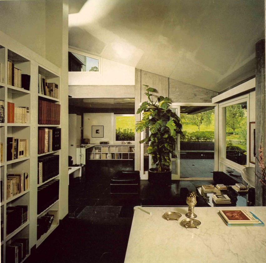 Vista dell'interno di una delle residenze