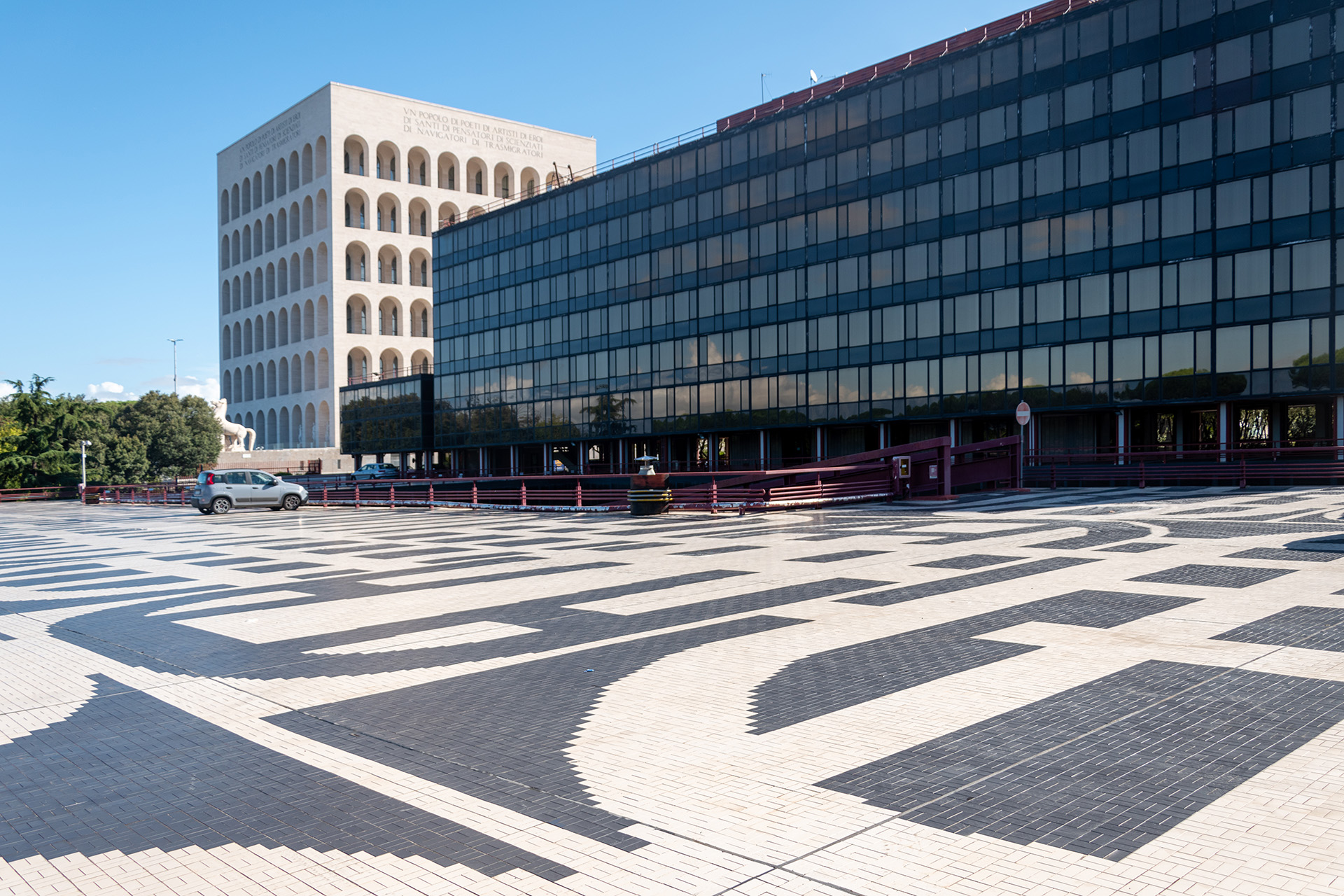 Vista dal piano parcheggio