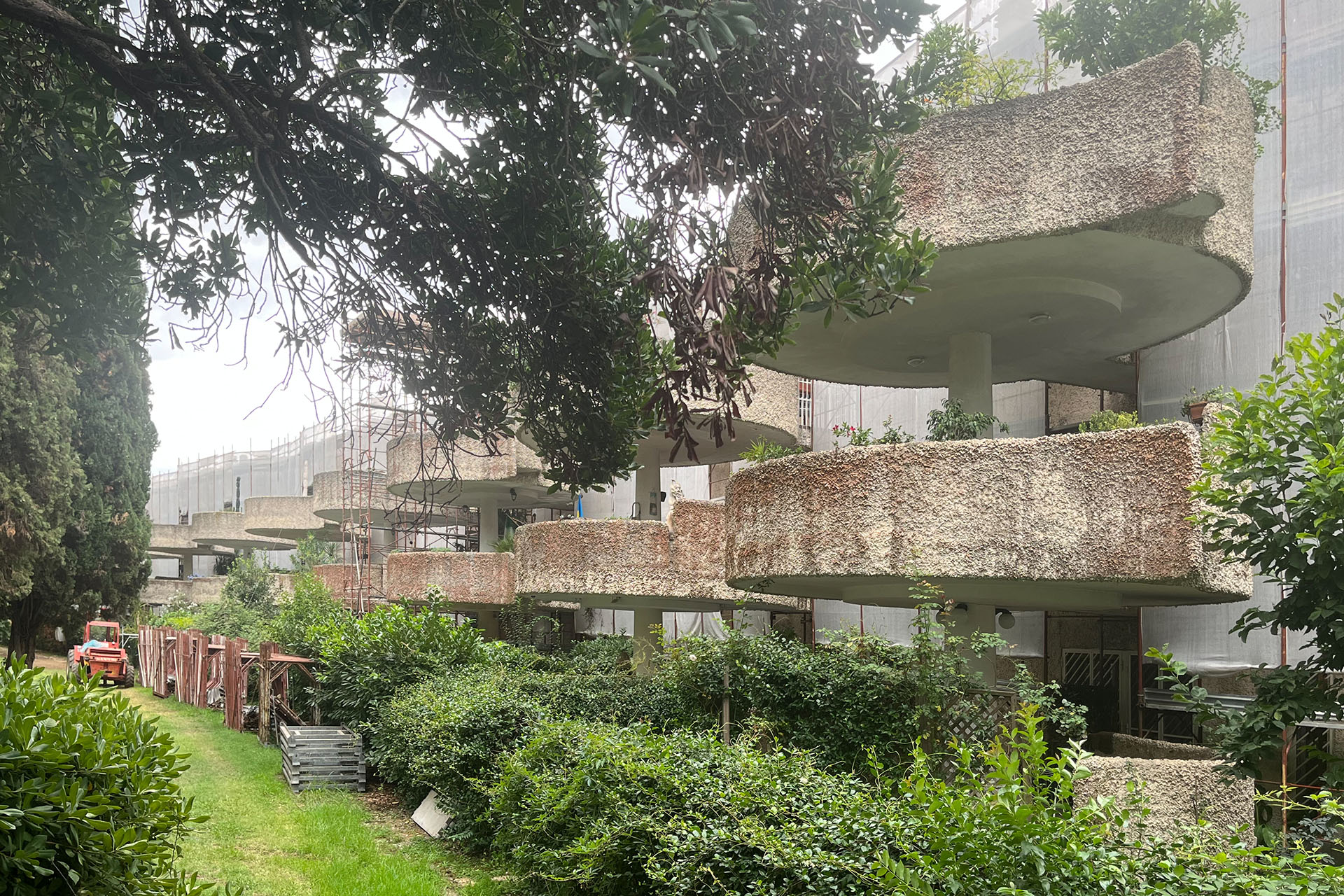 Dettaglio dei balconi