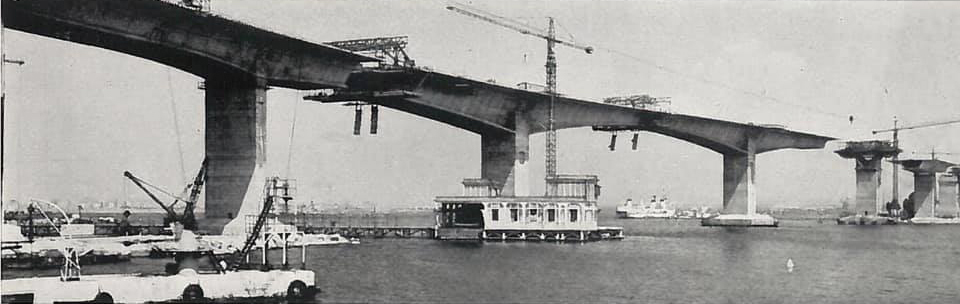 foto d'epoca fase di costruzione