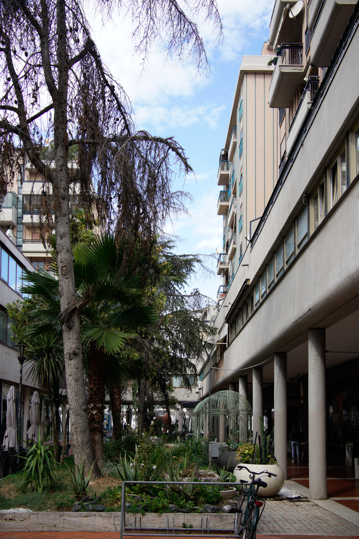 Vista della corte interna