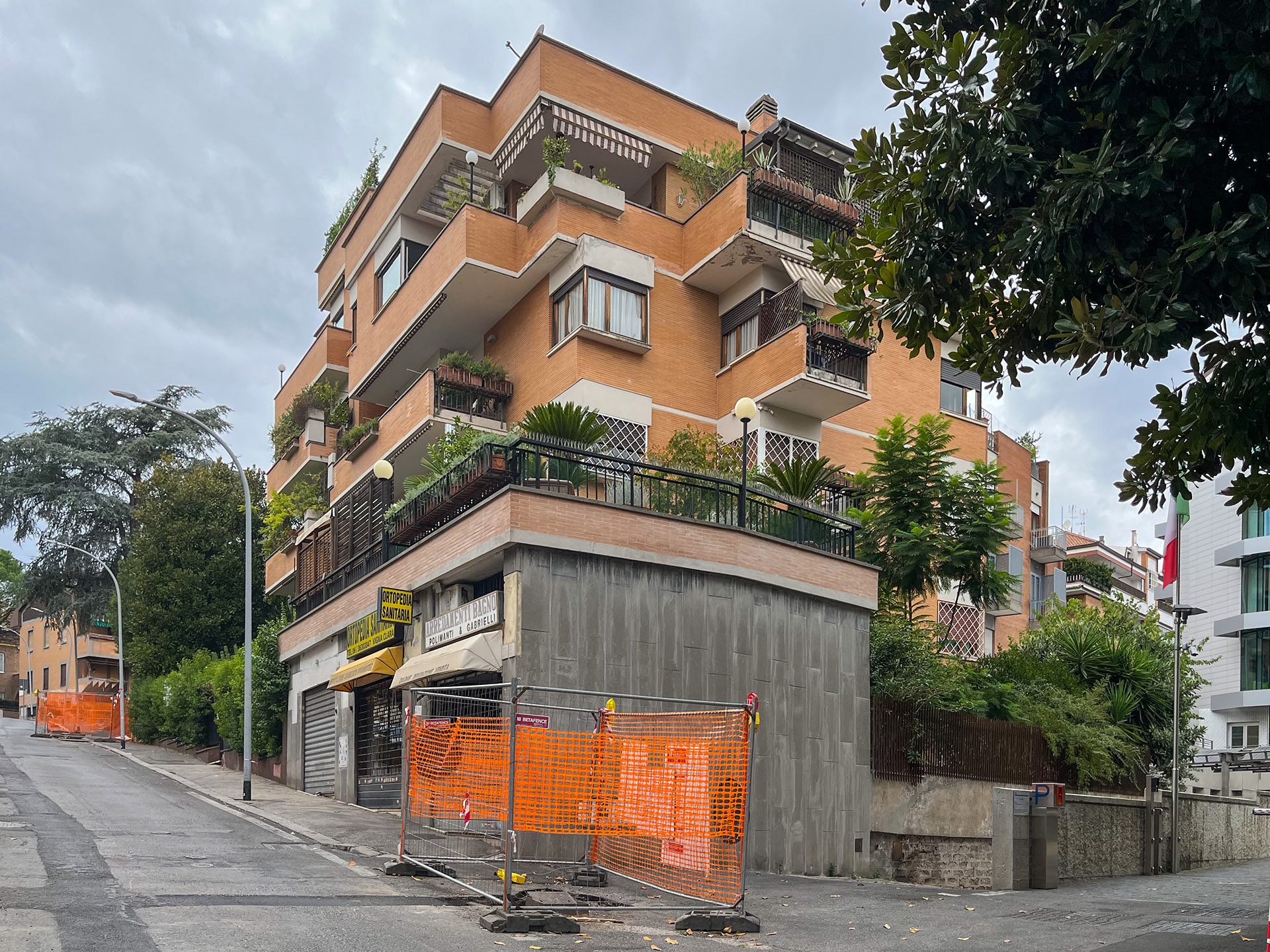 Vista d'insieme da via Luigi Bodio