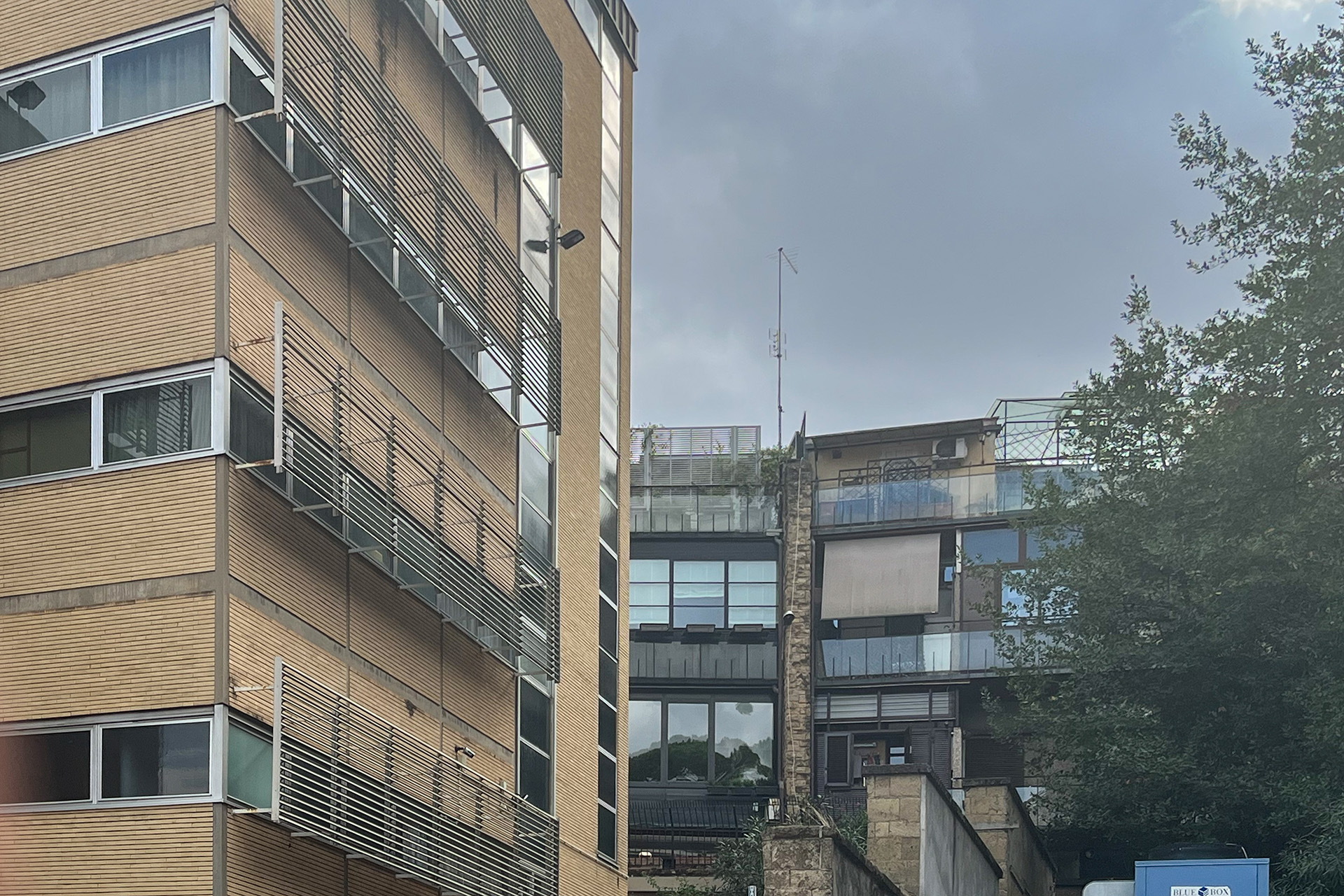 Dettaglio del prospetto nord