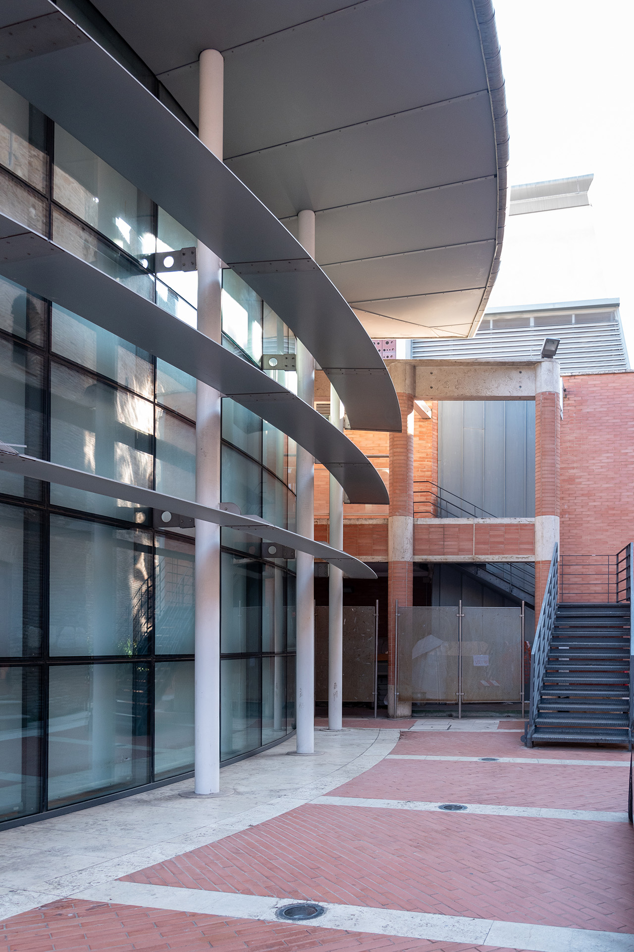 Vista della corte interna