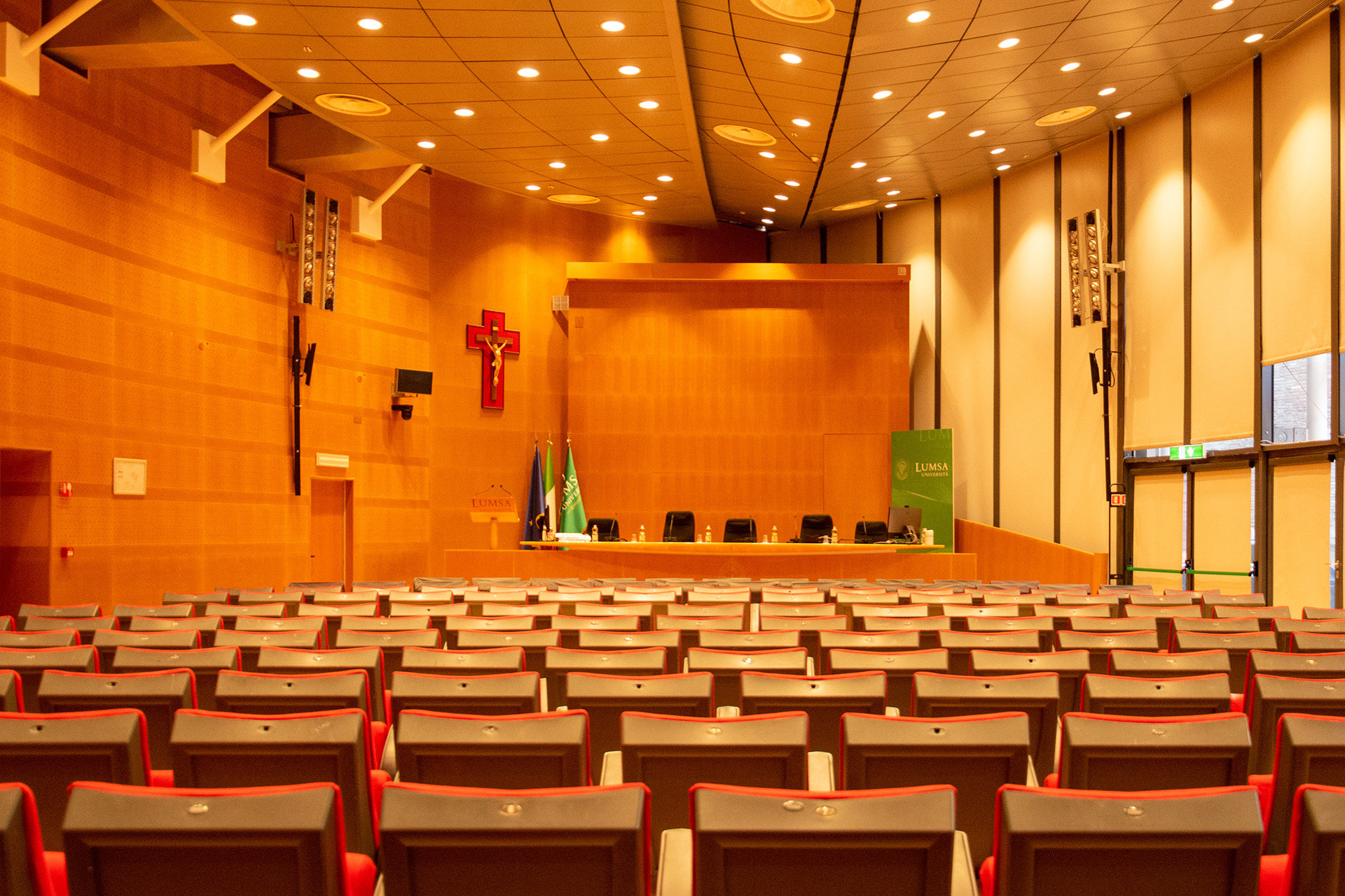 Vista della Sala Giubileo