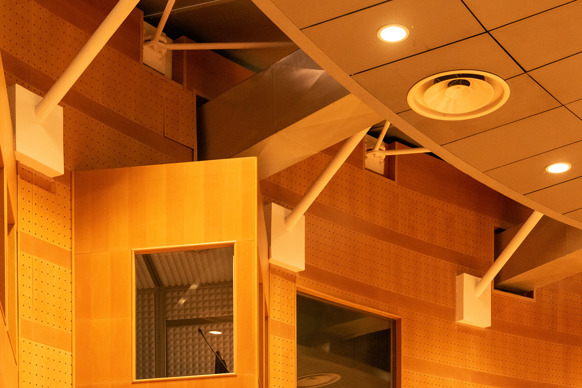 Dettaglio della copertura della Sala Giubileo