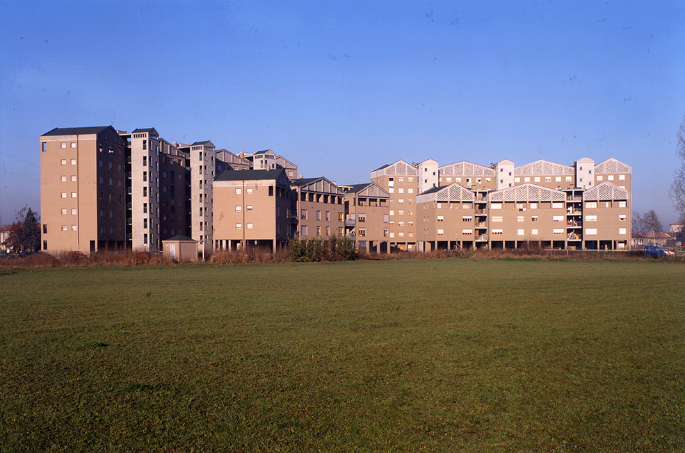 Quartiere residenziale. Vista da est