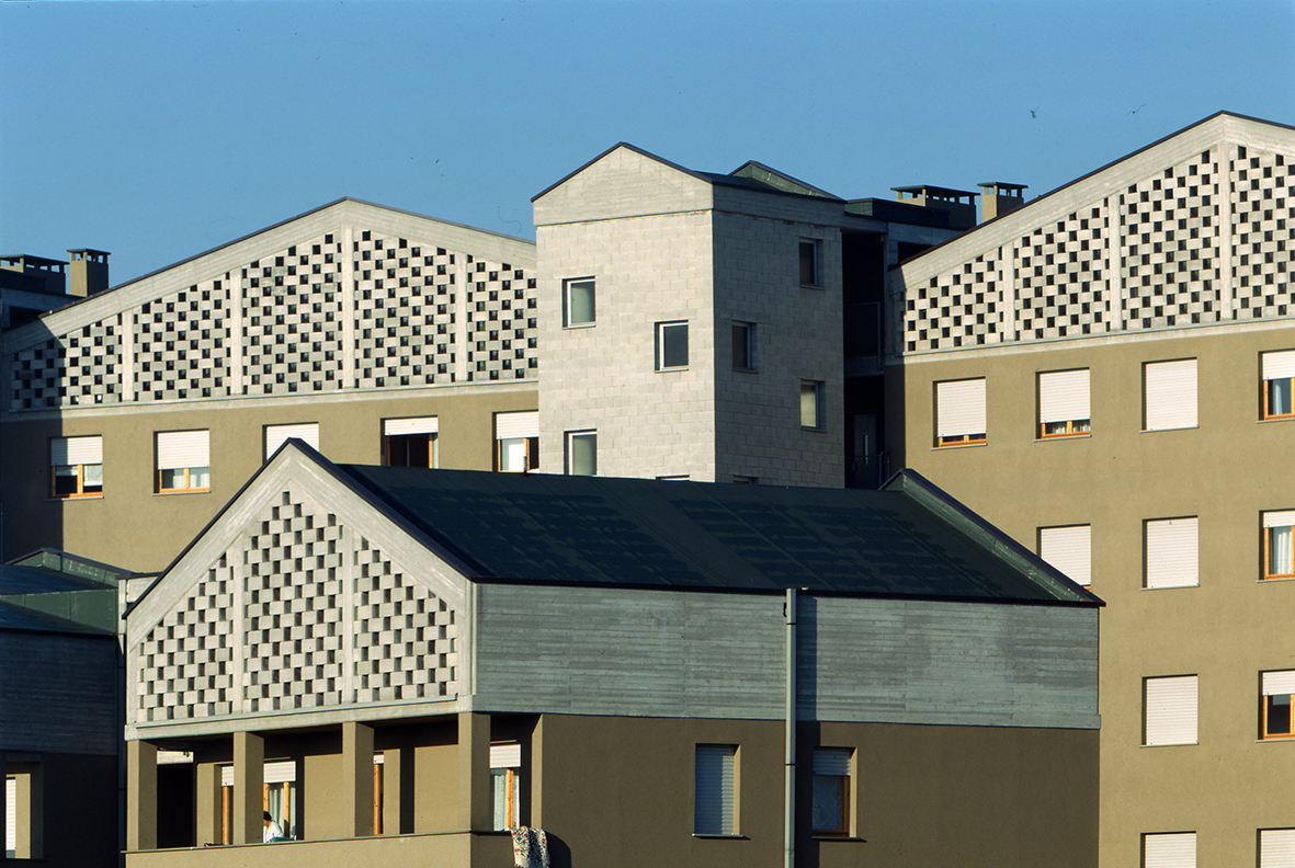 Quartiere residenziale. Vista di dettaglio