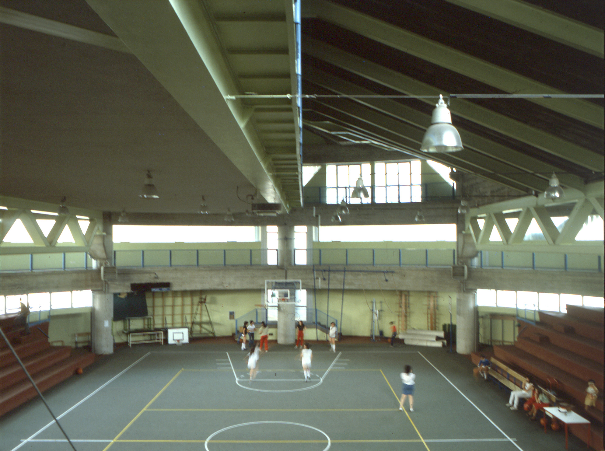 Interno della palestra