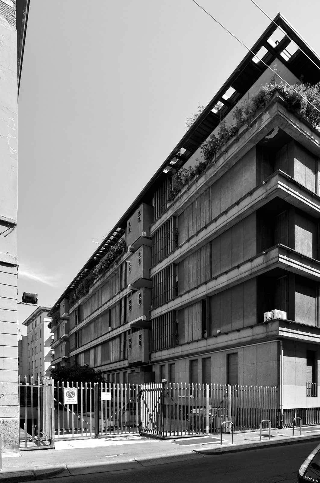 Scorcio della facciata nord