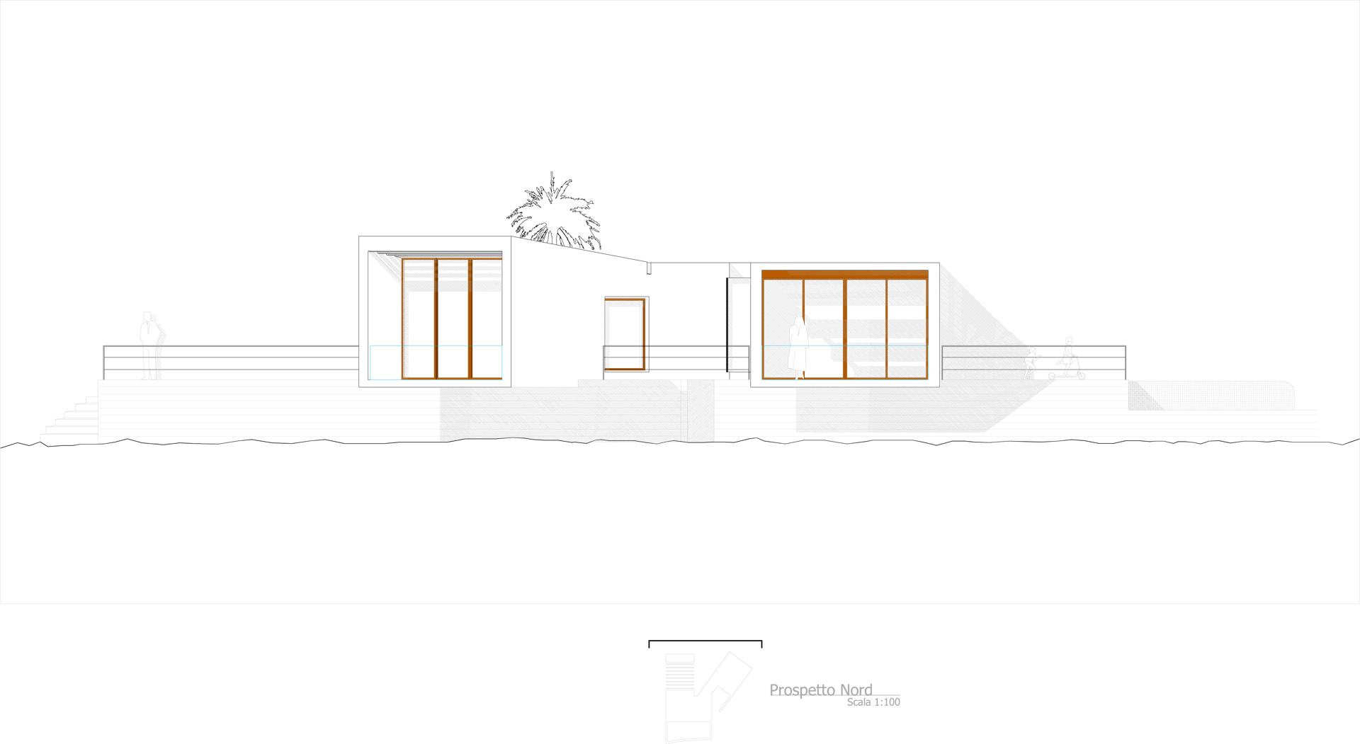 Prospetto nord