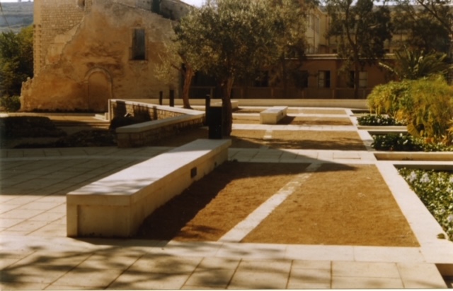 foto dell'intervento appena compleato, pavimentazione 