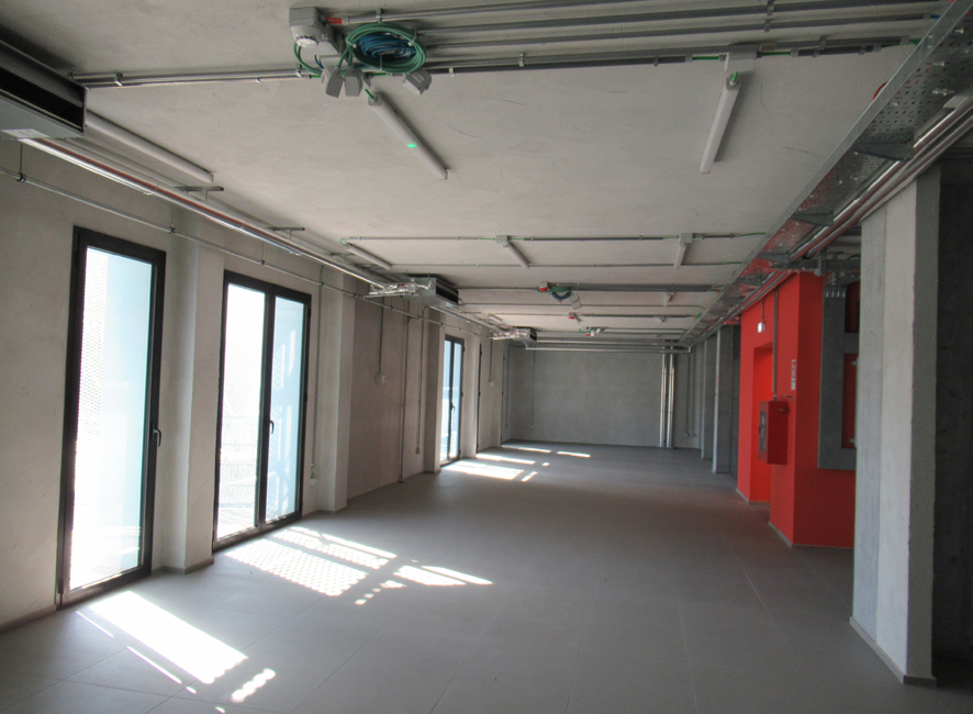 Vista d'interno dell'area attrezzata per imprenditoria