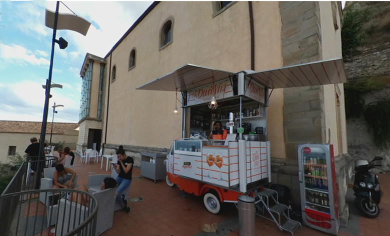 Fruizione terrazza panoramica