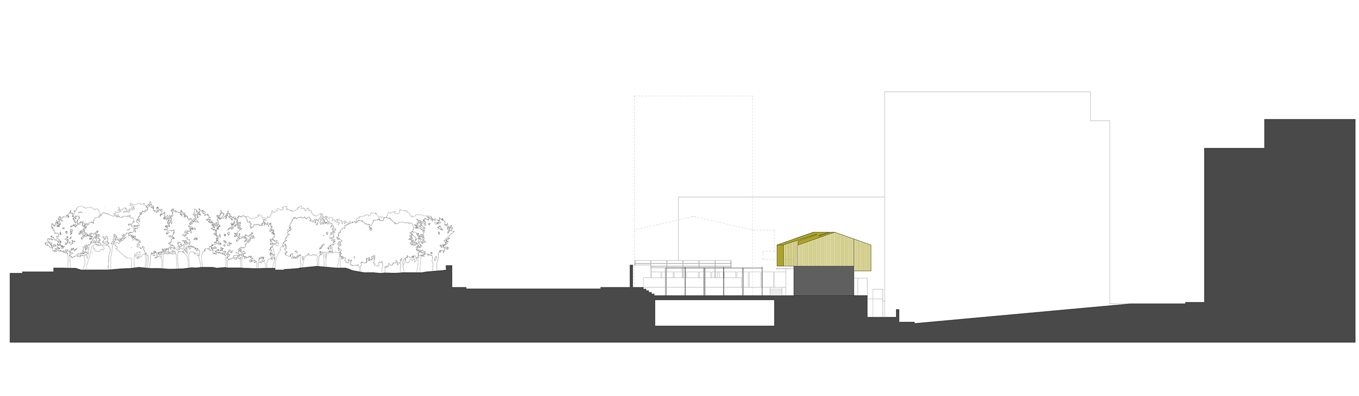 Sezione del sito di progetto