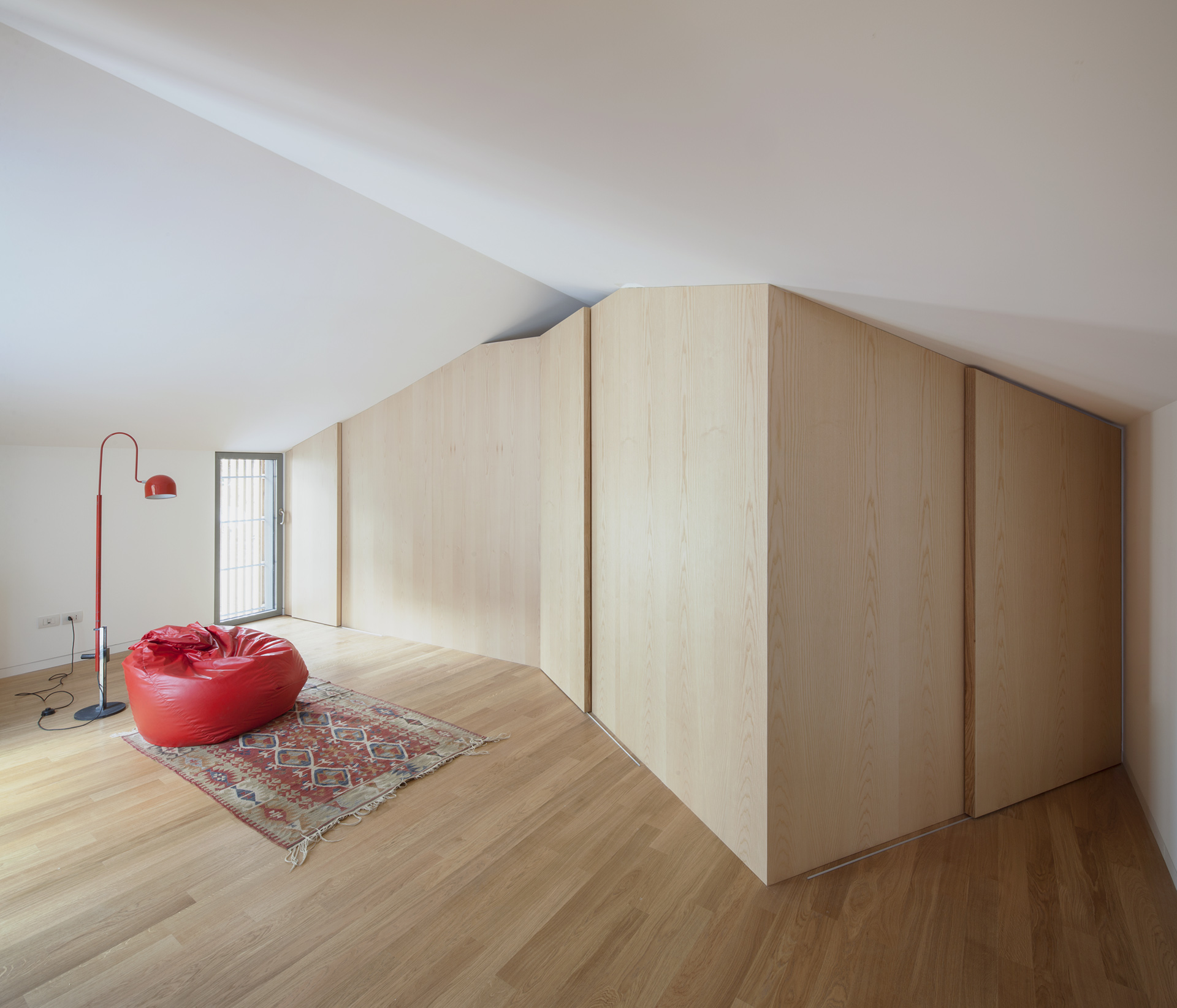 Vista dell'interno al piano superiore