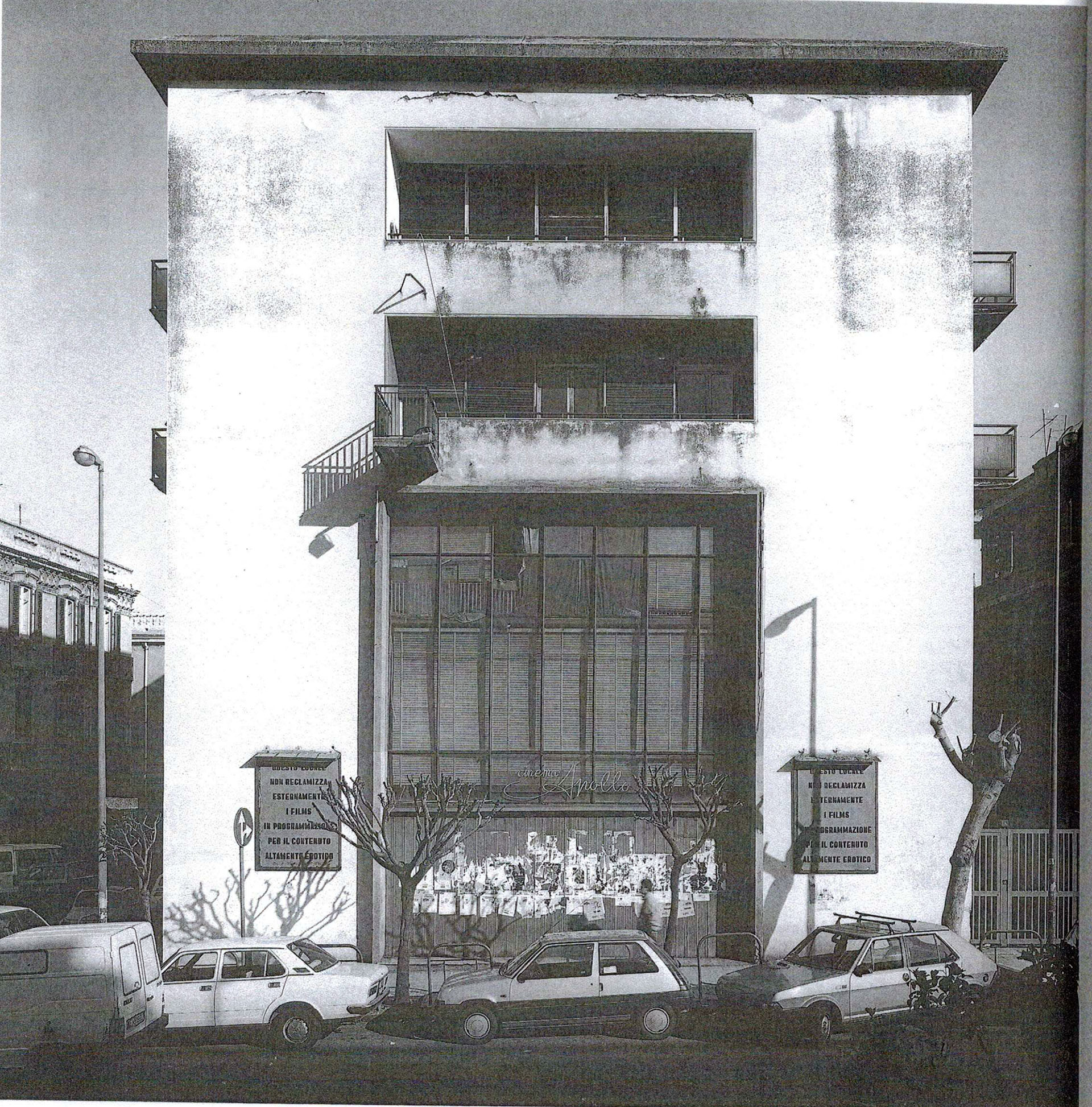 Prospetto su via Cesare Battisti al 1993