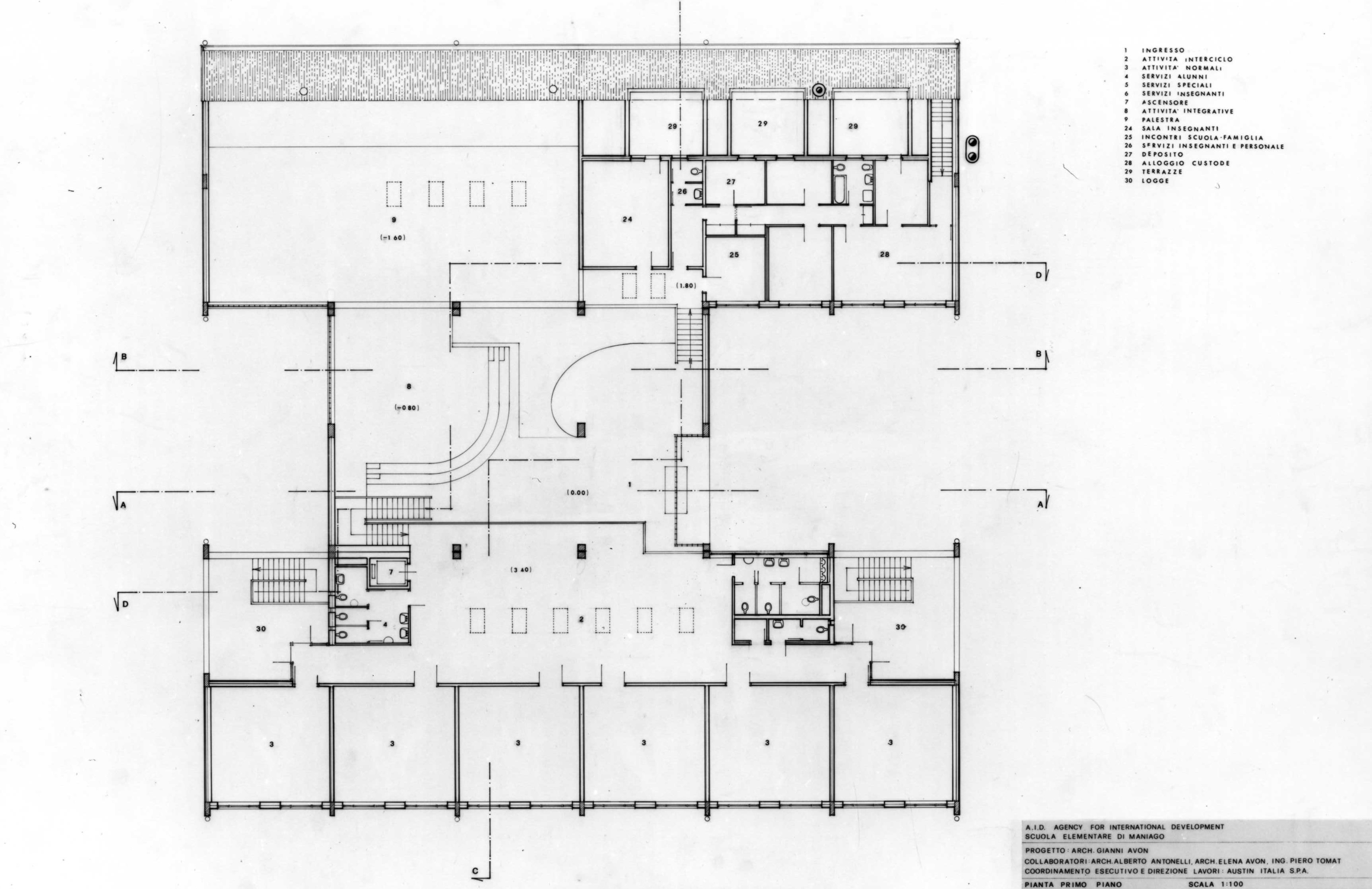 Planimetria primo piano