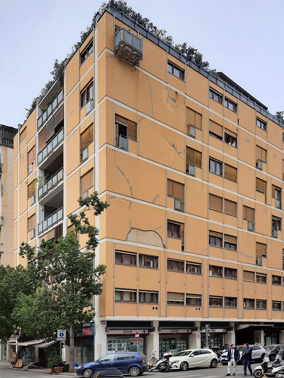 Angolo tra Via Wagner e Via Principe di Granatelli