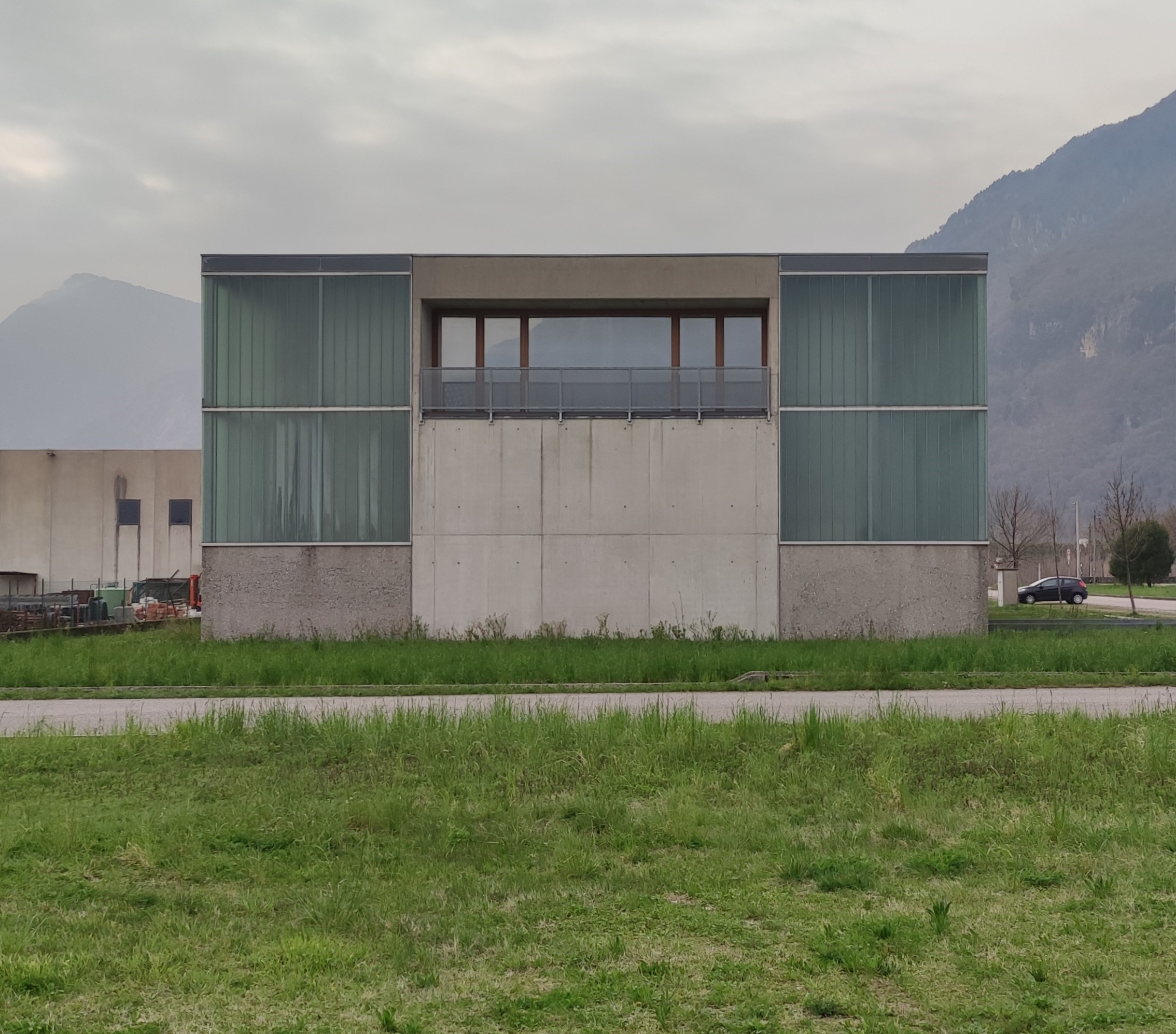 Veduta di un fianco
